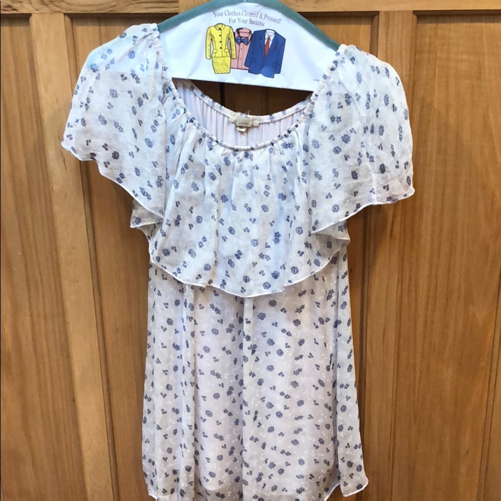 Giusy silk top.  Size medium.